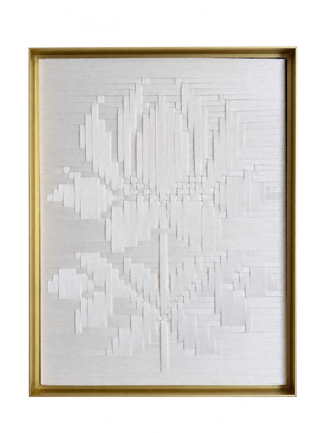 Ivory Bloom in its actual gold frame, background removed from supplied photograph